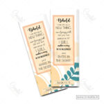 New Beginnings Christian Bookmark – God Is Making a Way | Isaiah 43:19