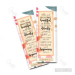 Trust God’s Timing Christian Bookmark – Beautiful in His Time | Ecclesiastes 3:11