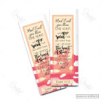 Renewed Heart Christian Bookmark – A New Spirit Within | Ezekiel 11:19