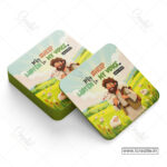 Joyful Belonging Christian Coaster Set – My Sheep Listen to My Voice | John 10:27 | Pack of 4