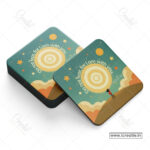 Do Not Fear Christian Coaster Set – I Am With You | Isaiah 41:10 | Pack of 4