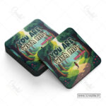 You Are With Me Christian Coaster Set – Psalm 23:4 | Pack of 4