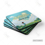 The Lord Will Watch Over You Christian Coaster Set – Psalm 121:8 | Pack of 4 - Image 2