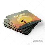 The Lord Is My Light Christian Coaster Set – Psalm 27:1 | Pack of 4 - Image 3