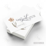 Psalm 46:5 Scripture Card – “God Is Within Her” Pocket Blessing (Pack of 100)