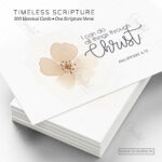 Philippians 4:13 Scripture Card – “I Can Do All Things Through Christ” Pocket Blessing (Pack of 100) - Image 4