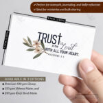 Proverbs 3:5 Scripture Card – “Trust in the Lord with All Your Heart” Pocket Blessing (Pack of 100) - Image 5