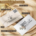 Proverbs 3:5 Scripture Card – “Trust in the Lord with All Your Heart” Pocket Blessing (Pack of 100) - Image 6