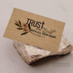 Proverbs 3:5 Scripture Card – “Trust in the Lord with All Your Heart” Pocket Blessing (Pack of 100) - Image 8