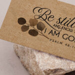 Psalm 46:10 Scripture Card – “Be Still and Know That I Am God” Pocket Blessing (Pack of 100) - Image 2
