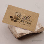 Psalm 46:10 Scripture Card – “Be Still and Know That I Am God” Pocket Blessing (Pack of 100) - Image 9