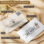 John 16:33 Scripture Card – “Take Heart, I Have Overcome the World” Pocket Blessing (Pack of 100) - Image 6