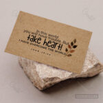John 16:33 Scripture Card – “Take Heart, I Have Overcome the World” Pocket Blessing (Pack of 100) - Image 8