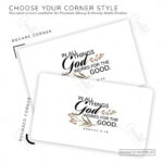 Romans 8:28 Scripture Card – “In All Things God Works for the Good” Pocket Blessing (Pack of 100) - Image 7
