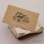 Romans 8:28 Scripture Card – “In All Things God Works for the Good” Pocket Blessing (Pack of 100) - Image 8