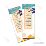 Isaiah 40:31 strength Christian bookmark India with eagle wings design - faith encouragement for healthcare workers and caregivers