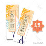 Pack of 15 resurrection Christian bookmarks for Easter church services and baptism celebrations - living hope gifts India