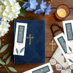 New Spirit bookmark in hand showing Holy Spirit theme - Christian baptism gift India