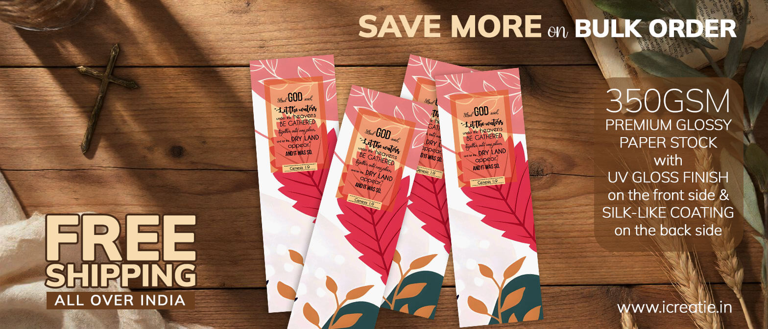 Power of Gods Word Christian Bookmark India