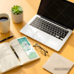 Close-up of Isaiah 65:17 bookmark with celestial new heavens design - terminal illness encouragement India