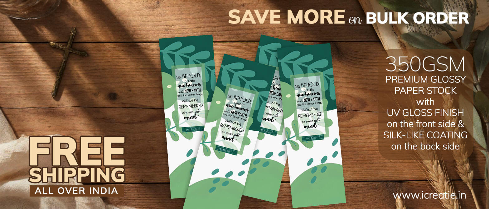 New Heavens New Earth Christian Bookmark India