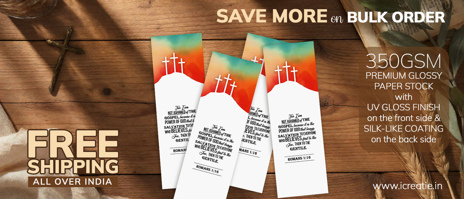 Not Ashamed Christian Bookmark India