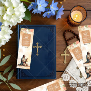 Seek first bookmark in hand showing kingdom-centered decision theme - business professional gift India