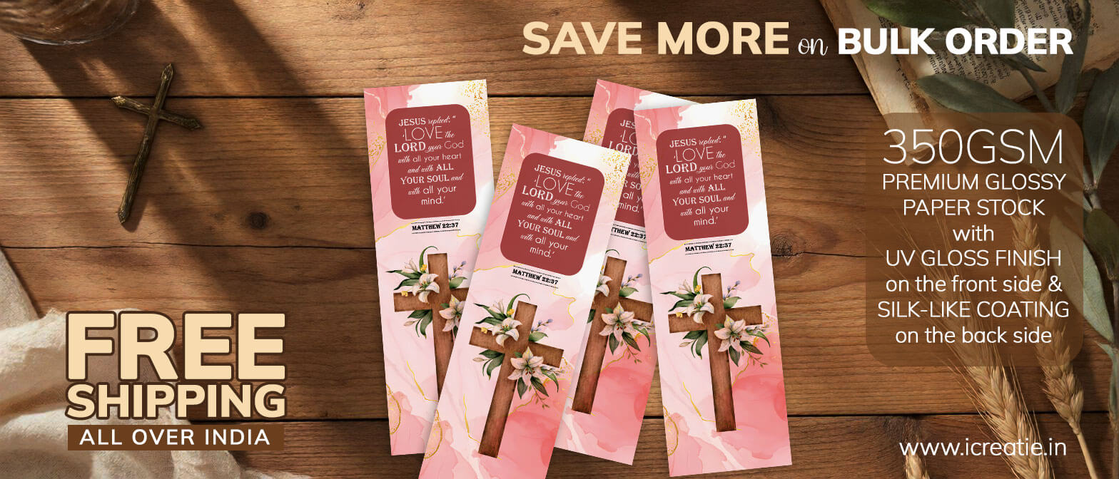 Love the Lord Christian Bookmark India