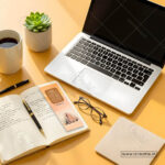 Close-up of Galatians 2:20 bookmark with powerful cross and new life design - discipleship gift India