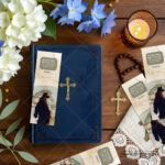 Matthew 6:31 bookmark in hand showing worry-release trust theme - financial anxiety encouragement India