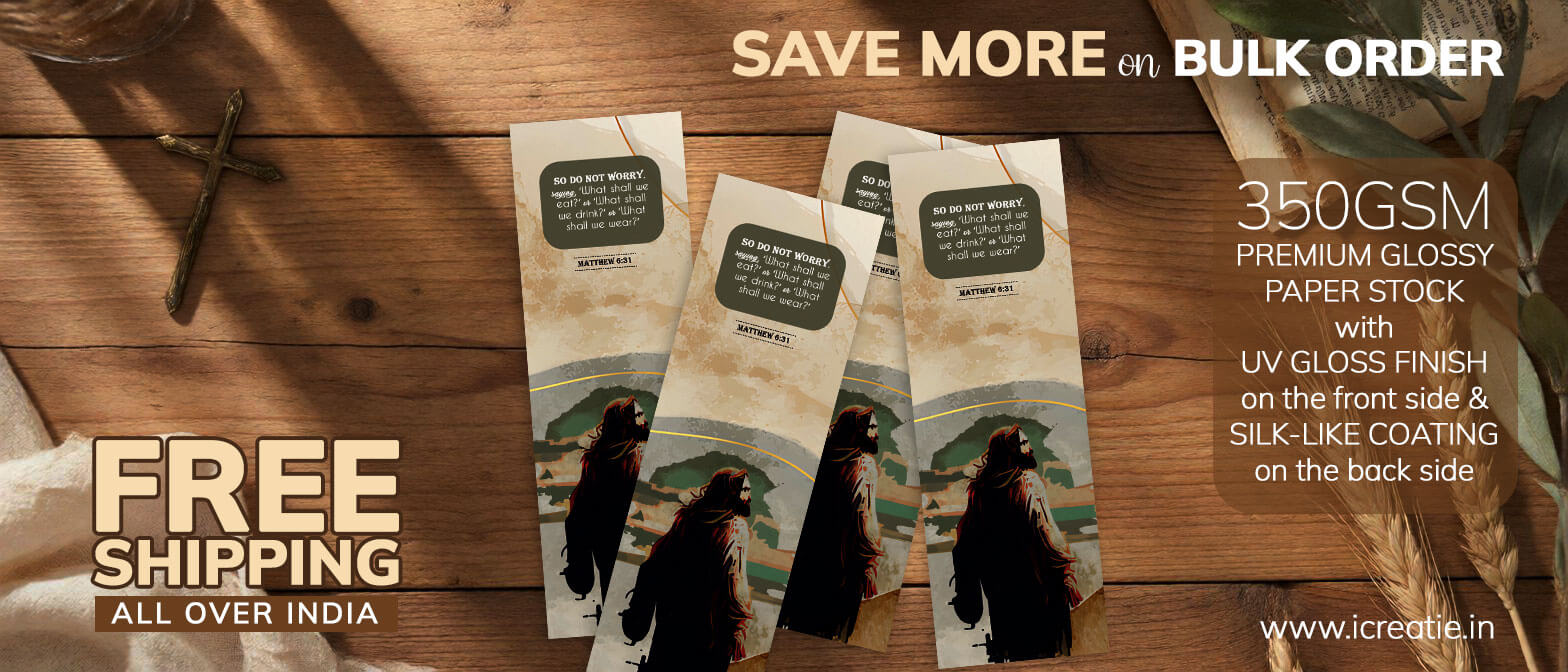 Do Not Worry Christian Bookmark India