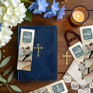 Matthew 6:32 bookmark in hand showing Father-knows trust theme - anxiety relief prayer encouragement India