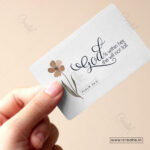 Strength & Stability Pocket Blessings Cards – God Is Within Her | Psalm 46:5 (Pack of 100) - Image 2