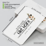 Hope & Courage Pocket Blessings Cards – Take Heart | John 16:33 (Pack of 100) - Image 5