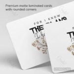 Hope for the Future Pocket Blessings Cards – God’s Plans for You | Jeremiah 29:11 (Pack of 100) - Image 6