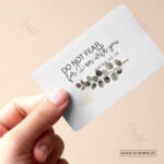 Do Not Fear Pocket Blessings Cards – I Am With You | Isaiah 41:10 (Pack of 100) - Image 2