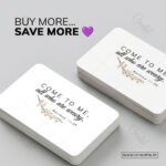 Rest in Jesus Pocket Blessings Cards – Come to Me All Who Are Weary | Matthew 11:28 (Pack of 100) - Image 4