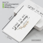 Rest in Jesus Pocket Blessings Cards – Come to Me All Who Are Weary | Matthew 11:28 (Pack of 100) - Image 5