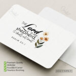The Lord Is My Shepherd Pocket Blessings Cards – Psalm 23:1 (Pack of 100) - Image 3