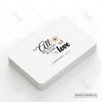 Do Everything in Love Pocket Blessings Cards – 1 Corinthians 16:14 (Pack of 100)