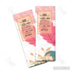 Power of God’s Word Christian Bookmark – And God Said | Genesis 1:9