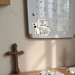 Trusting God Wholeheartedly Christian Magnet (Set of 4) – A Daily Reminder to Rely on Him | Proverbs 3:5 - Image 4