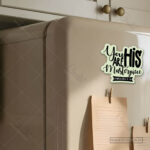 You Are God’s Masterpiece Christian Magnet (Set of 4) – A Reminder of Your Worth in Christ | Ephesians 2:10 - Image 3