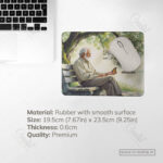 Be Still and Know Mouse Pad – Psalm 46:10 Daily Reminder of God’s Peace - Image 3