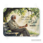 Be Still and Know Mouse Pad – Psalm 46:10 Daily Reminder of God’s Peace