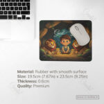 God Shut the Lions’ Mouths Mouse Pad – Daniel 6:22 Trust in God’s Protection - Image 3