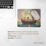 God Remembers You Mouse Pad – Genesis 8:1 Gentle Reminder of God’s Care - Image 3