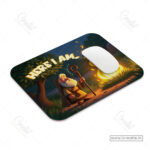 Here I Am Mouse Pad – Exodus 3:4 A Response of Faith and Obedience - Image 4