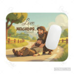 Love Your Neighbor Mouse Pad – Mark 12:31 Living Out God’s Love - Image 2