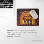 We Will Not Fear Mouse Pad – Daniel 3:17 Courage Rooted in Faith - Image 3